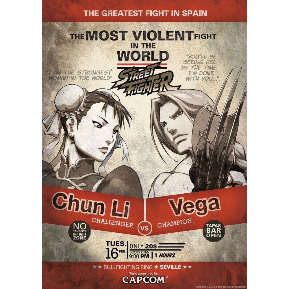 Vega vs Chun Li 