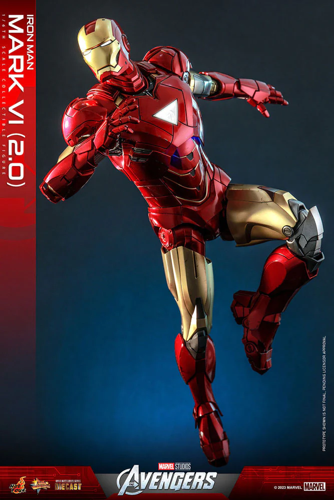 Marvel Avengers Iron Man Mark VI Hot Toys Figure (1:6) at PnP
